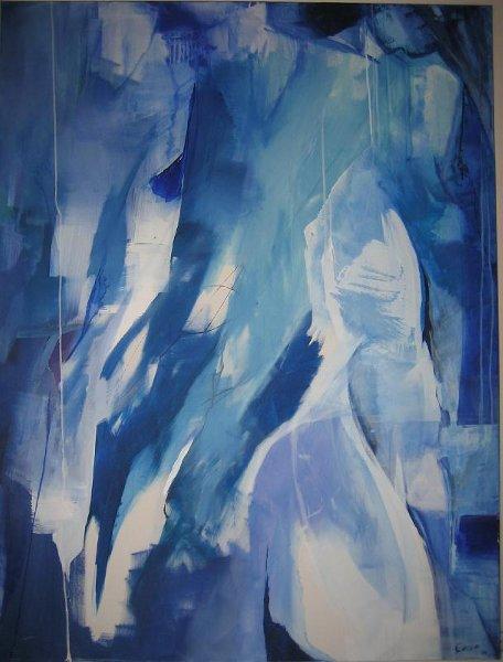 blueiceII.jpg - 160x110 cm Acryl auf Leinwand
